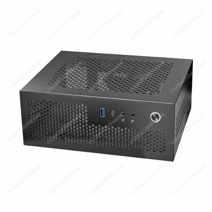 For A09 HTPC Computer Case Mini ITX Gaming PC Chassis Desktop Chassis USB3.0 Type-C Computer Case H