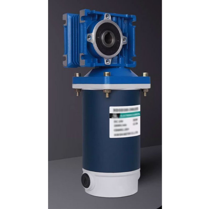 MaxGeek 300W 12V/24V DC Worm Gear Reduction Motor XD5D300-12A18S 1800RPM DC Motor and NRV30/NRV40 G