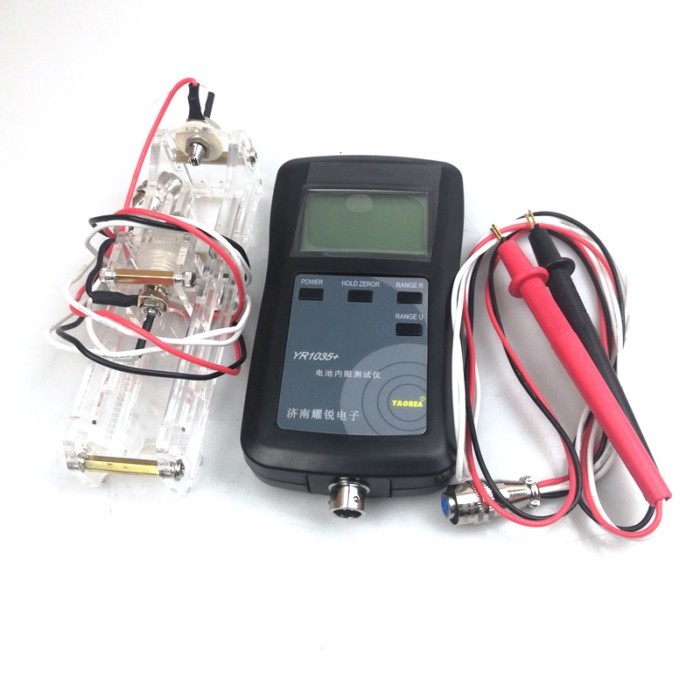 YR1035  Original Four-line Lithium Battery Internal Resistance Meter Tester YR 1035 Detector 18650