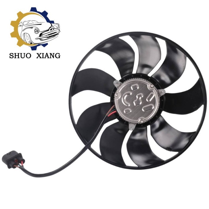 OEM 9P1959455BY Tank Radiator Cooling Fan for Porsche 718Boxster 718Cayman 718Spyder 911 2.5L 4.0L
