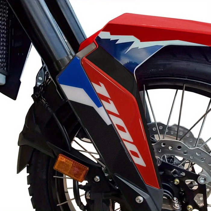 3D Stickers Protections Fender Guards compatible with For Honda Africa Twin 2024 Africa Twin 1100