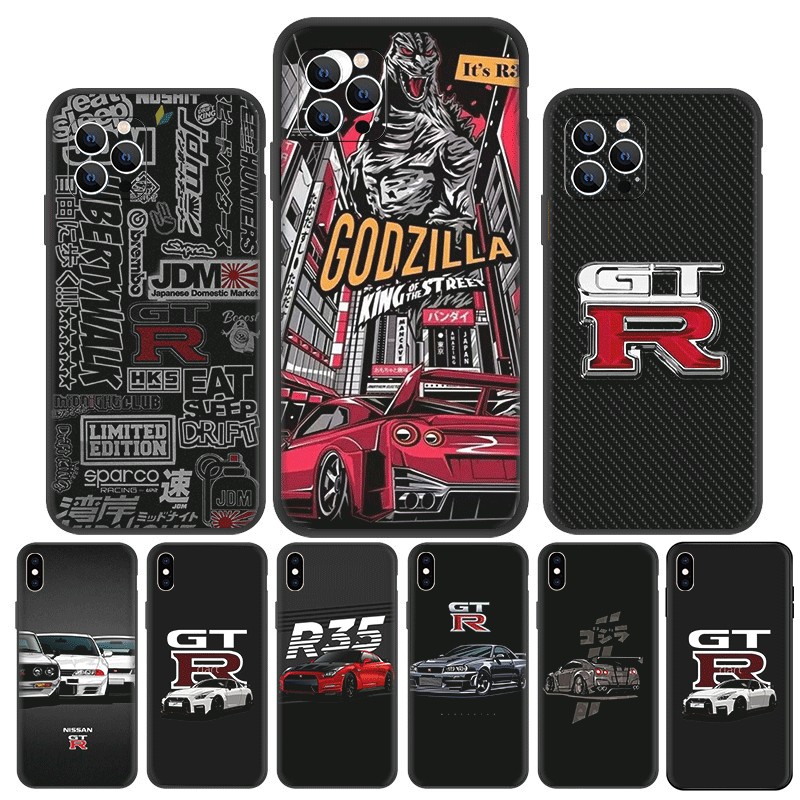 IPhone 5 5s 6 6s 7 8 Plus SE X XS XR 17 Air Pro Max TPU เคสโทรศัพท์นุ่มฝาครอบป้องกัน LK88 GTR JDM รถ