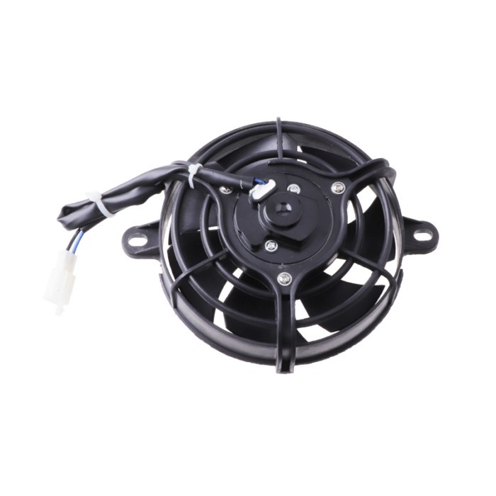 Universal Motorcycle Radiator Cooling Fan Oil Cooler Water Cooler Electric Fan 5 Inch For Dirt Bike