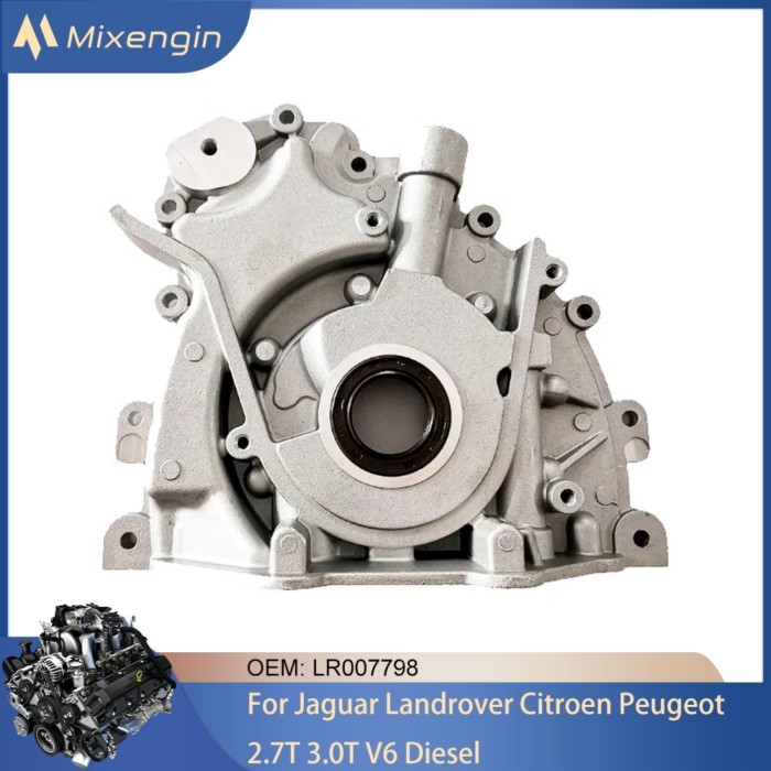 Engine Oil Pump Fit 276DT 306DT 306D1 UHZ DT20C 7G 2.7T 3.0T V6 Diesel For Jaguar Land Rover Citroe