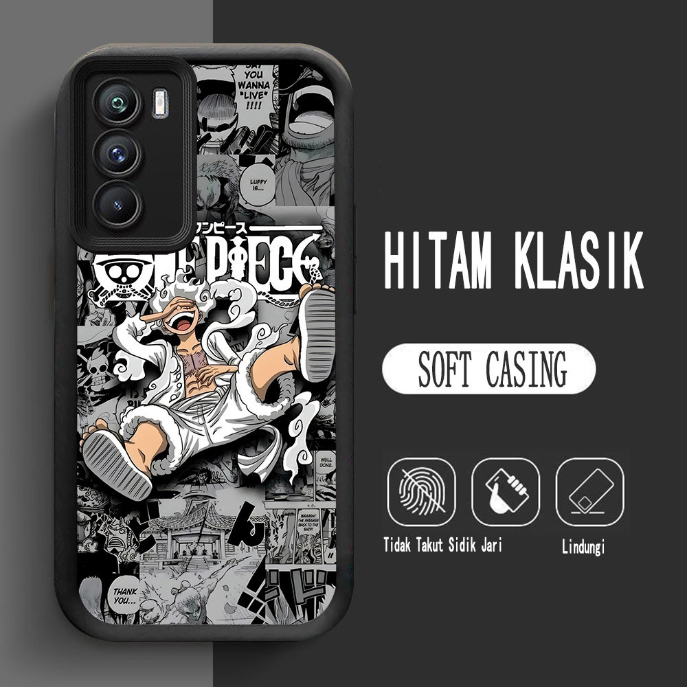Y-16 One Piece LuffyซิลิโคนสําหรับRealme C2s 7i 14X C73 C71 C75 C2 C17 C85 Proกรณี