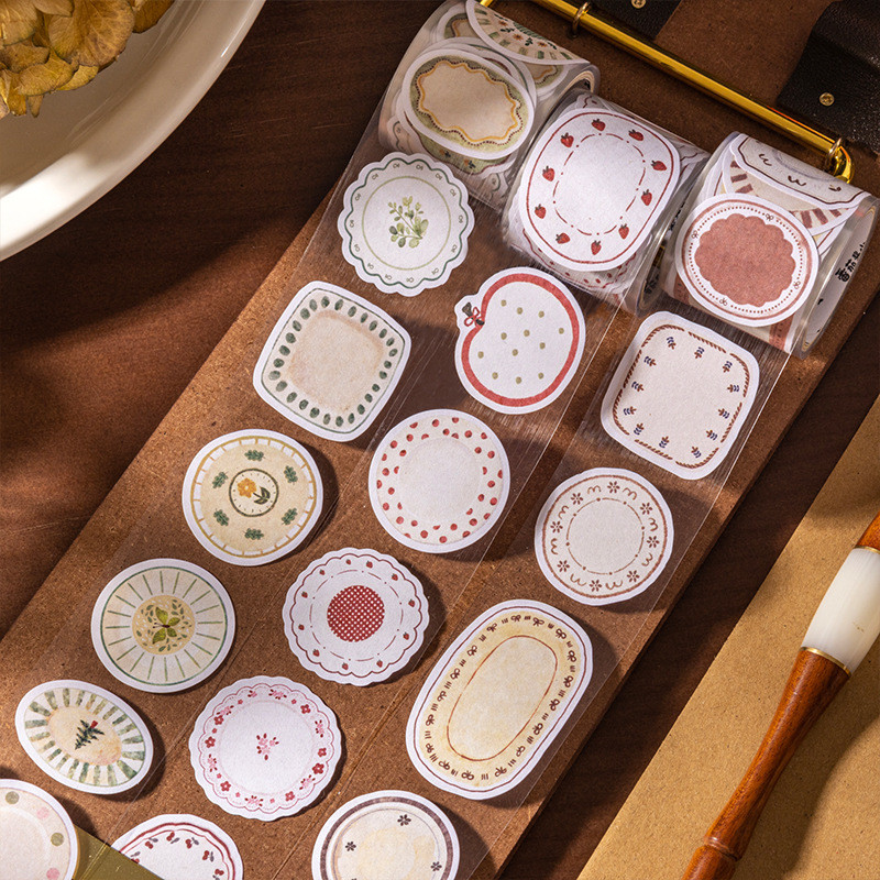 1 ชิ้น/1 ล็อตตกแต่งเทปกาวสันทนาการวันหยุด Junk Journal DIY กระดาษญี่ปุ่น Masking Scrapbooking สติกเกอร์