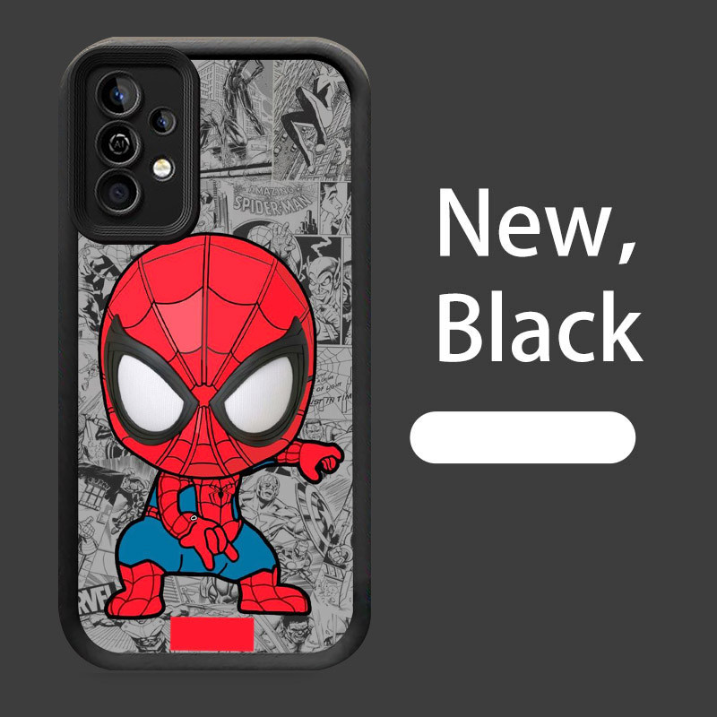เคสสําหรับ Samsung M15 S25 Ultra S24 A55 S21 FE 5G W-27 Spider-Man