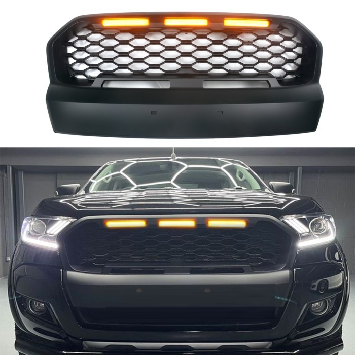 Modified Pickup For Ranger Raptor Grills For Ranger Wildtrak Mk3 PX2 T7 Xl Xlt 2015 2016 2017 Racin