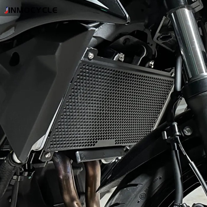 Z500 Radiator Guard Protector Grille Cover Motorcycle Parts For Kawasaki Z400 Eliminator 400 450 Z