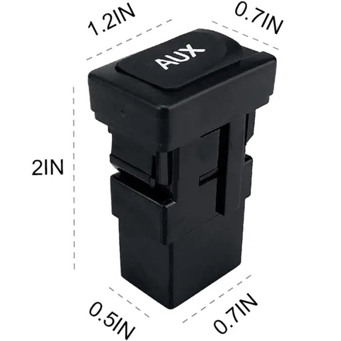 AUX Auxiliary Input Jack Aux Port Audio Connector For TOYOTA CAMRY 2007 2008 8619006010