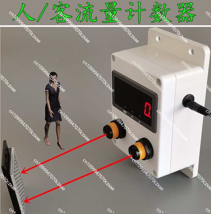 Passenger Flow Counter Traffic Automatic Induction Counting Store and Supermarket Number of People