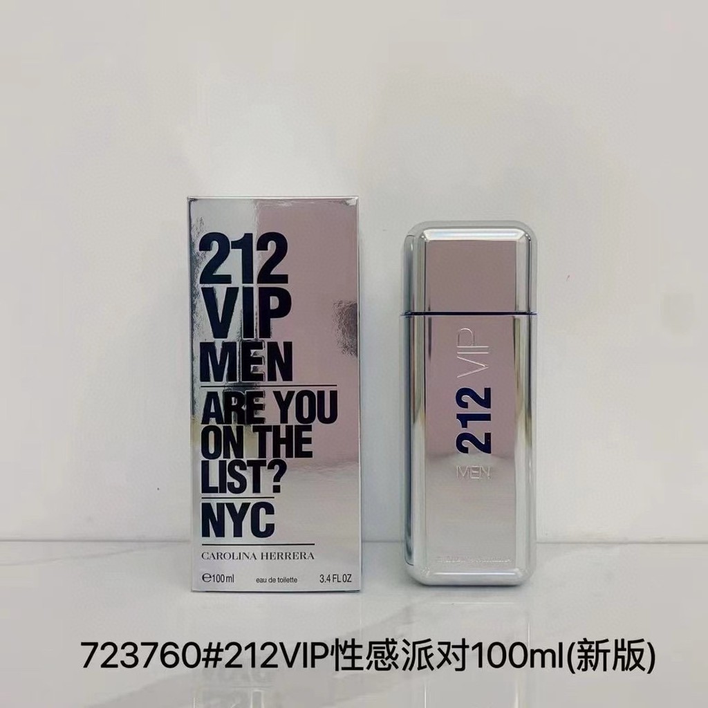 ยิงจริง❤ พี75. Carolina Herrera Carolina 212vip Sexy Party 100ml 1e0