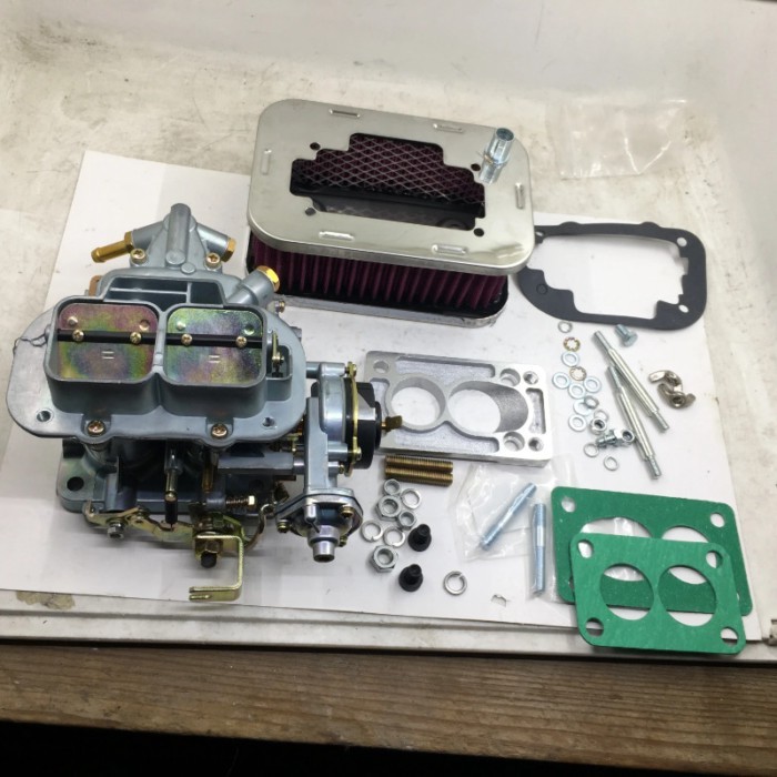 SherryBerg carb kit Carburetor Weber 32/36 DGEV EMPI fajs Carburetor + air filter + Adapter Kit for