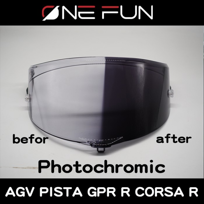 Pista Helmet Visor Helmet Glasses Lens Full face Shield Photochromatic For AGV Pista GP RR corsa R