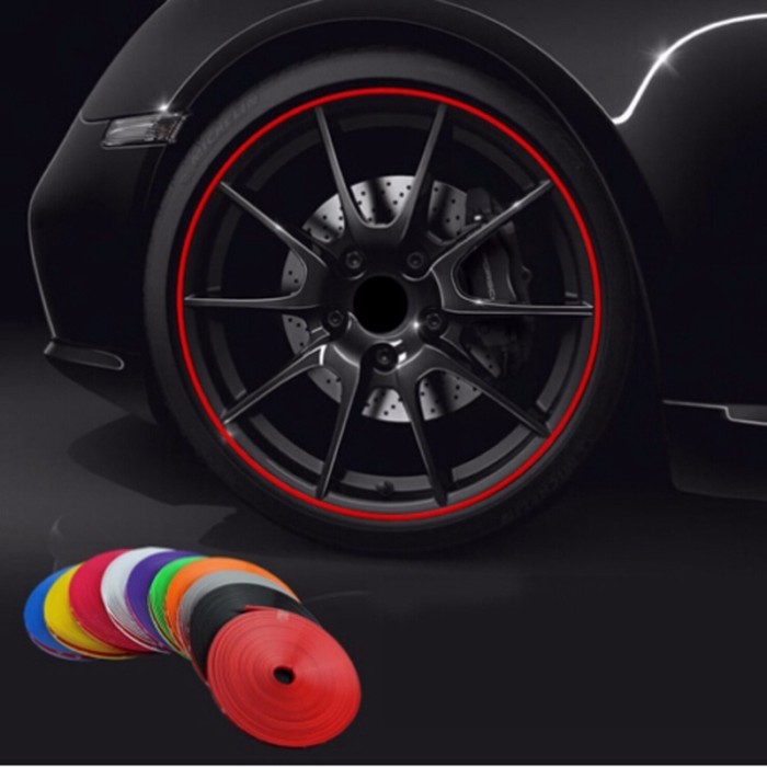 8M/ Roll Rimblades Car Vehicle Color Wheel Rims for Audi A1 A3 A4 B6 B8 B9 A3 A5 A6 A7 A8 C5 Q7 Q3