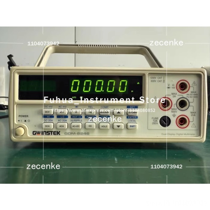 1pcs USED Gw Instek GDM-8246 Digital Multimeter In Good Conditon