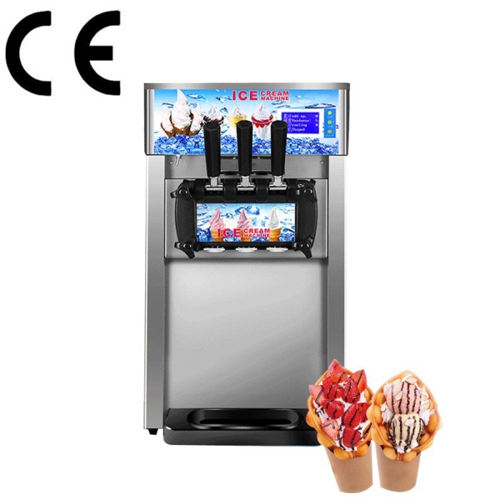 Ice Cream Machine  Desktop Commercial Automatic Mini Soft Ice Cream Ice Cream Machine