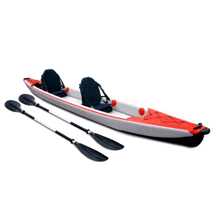 Hot Sale Drive Folding PVC Drop Stitch 2 Person Inflatable Kayak/Canoe Inflatable Fishing Kayak