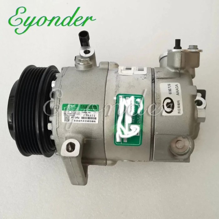 AC A/C Air Conditioning Compressor Cooling Pump Sanden SE7PV18 for Great Wall HAVAL H6 H9 2021 2020