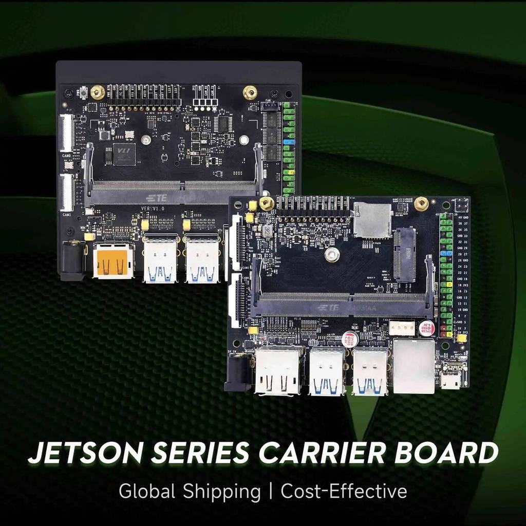 Yahboom Jetson NANO/Orin NANO Carrier Board AI Developer Kit สําหรับ Jetson Core โมดูลหุ่นยนต์สมาร์ท