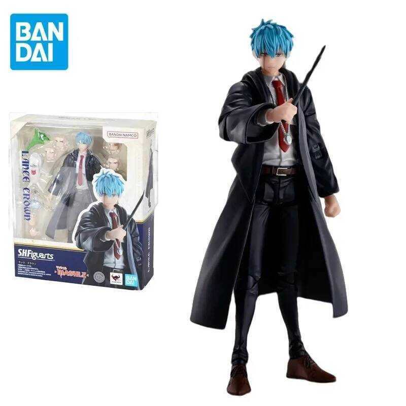 Bandai Original Mashle: Magic and Muscles Anime Figure SHF Lance Crown Action Figure Toys for Kids