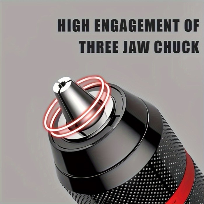 3/8" 1/2"(0.8-10mm,1.5-13mm)Keyless Drill Chuck, Universal Replacement Thread Keyless Metal Drill C