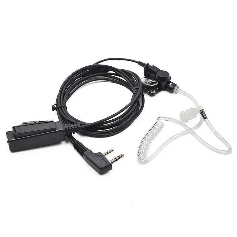 ▥ Air Tube หูฟังชุดหูฟังสําหรับ Kenwood Tk-3107 วิทยุแบบพกพา  Uv-5R Uv-S9 Plus Bf-888S G