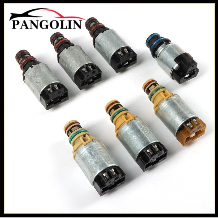 7Pcs 6T45E 6T40 Transmission Solenoid For Chevy Cruze LaCrosse Malibu Buick Transmission Drivetrain