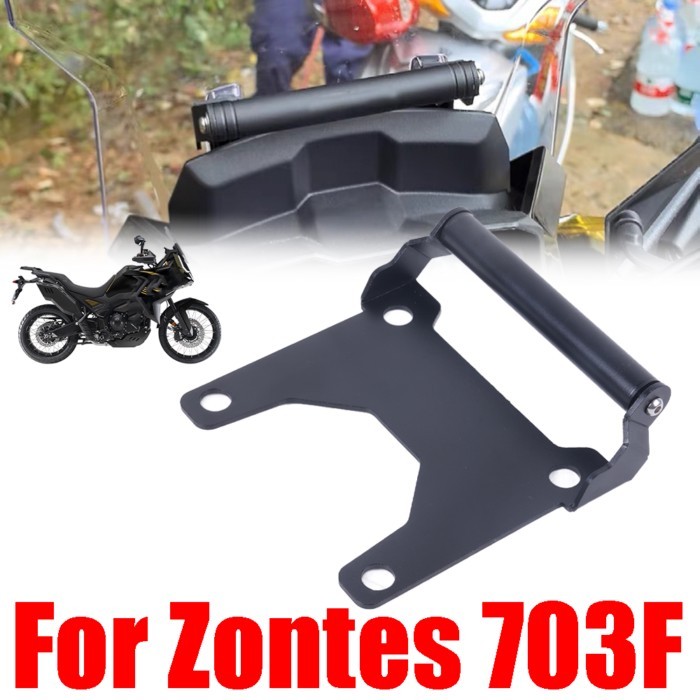 For ZONTES 703F F703 703 F ZT703F Motorcycle Accessories Anti Vibration Bracket Phone GPS Navigatio