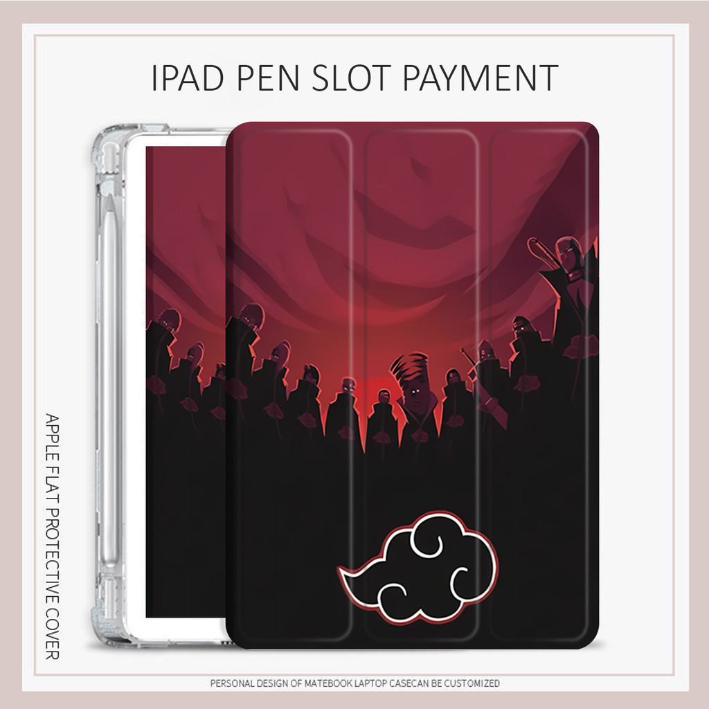 เคส air4/5/6 air7 Akatsuki mini4/5/6/7 10.2 gen7/8/9 NARUTO ใหม่ air pro11 gen10 generation11 A16 เคส ipad ป้องกัน AIR M3 M5 กรณี
