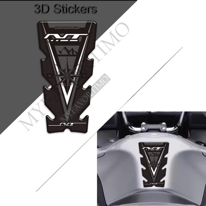 For Honda NT 650 700V 1000 1100 NT650 NT1100 Adventure Motorcycle Fuel Tank Sticker Moto Decals Acc