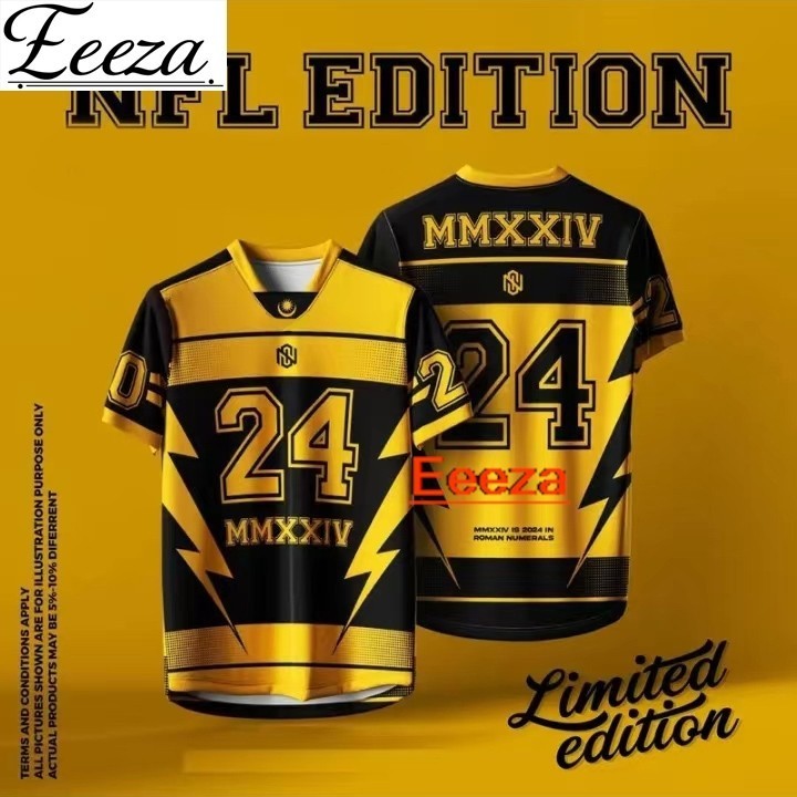 NFL JERSEY PREMIUM LIMITED EDITION KAIN LYCRA NFL Edition Baju Jersey Man Full Sublimation Jersey