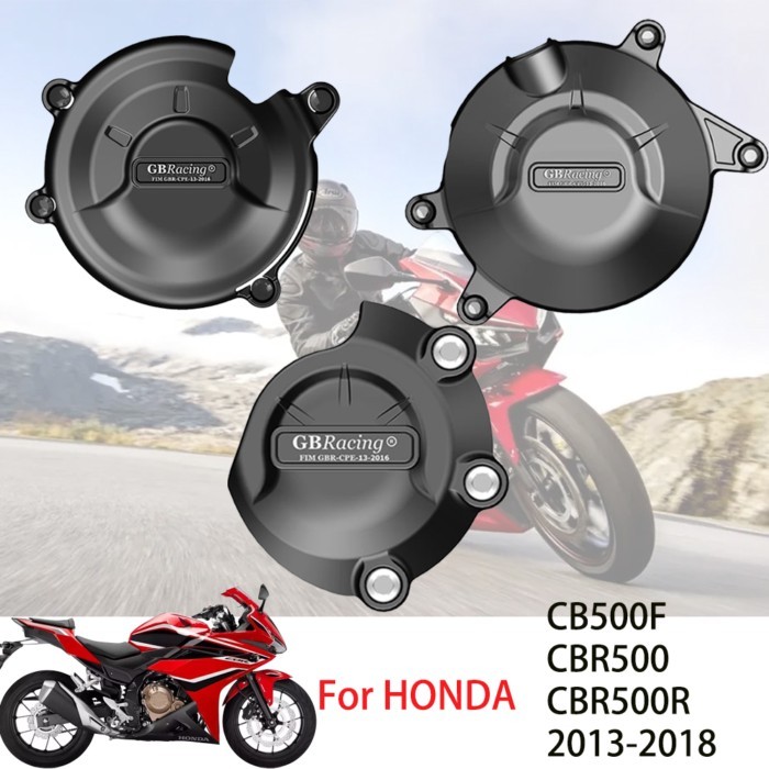 CBR500 Motorcycles Engine Cover Protection Case GB Racing For HONDA CBR500 CBR500R & CB500F/X 2013-