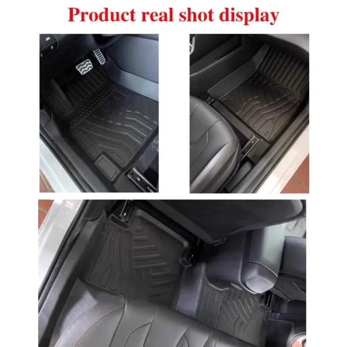 For Honda ZR V ZR-V ZRV 2023~2025 TPE Car Floor Mat Waterproof Anti-scratch Mud Carpet Full Rug LHD