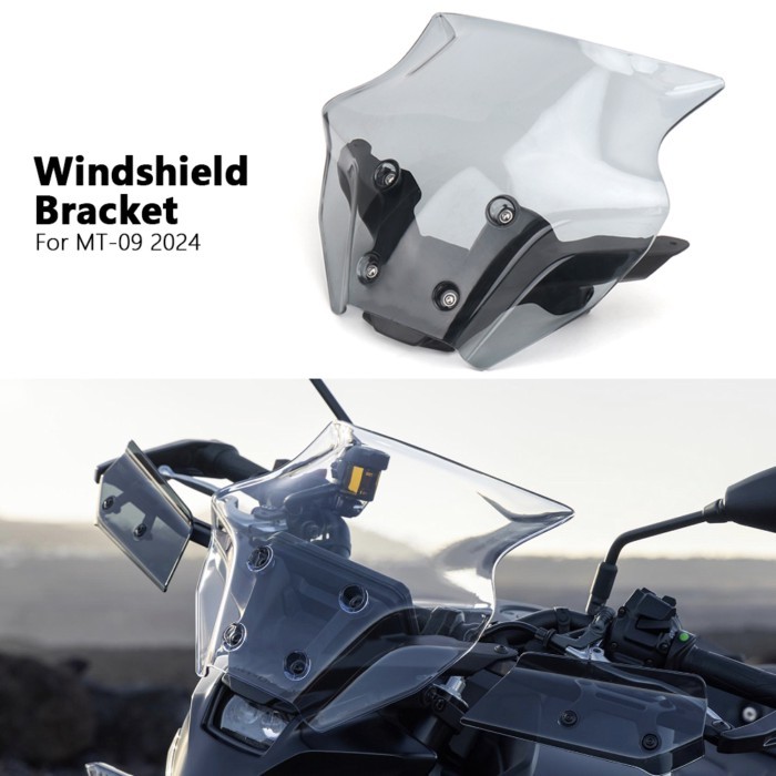 New Windshield Bracket For Yamaha MT-09 MT 09 mt09 mt-09 MT09 SP 2024 Motorcycle Accessories Windsc