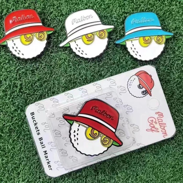 Cross-border Golf Mark เวอร์ชั่นเกาหลี Magnetic Golf Hat Clip Elf/Fat Cat Golf Mark Ball Mark