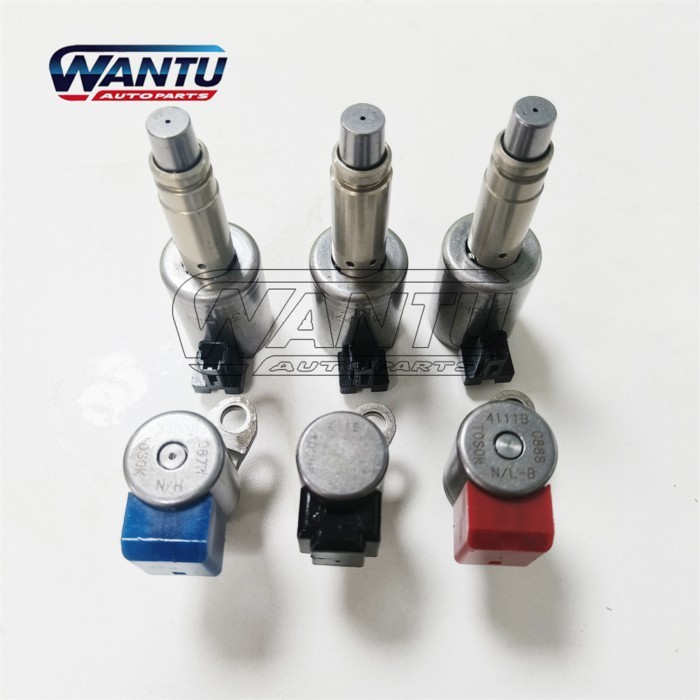 High quality JF414 JF414E Automatic Transmission Solenoid for Nissan Versa Almera 2013-2015 4-Speed
