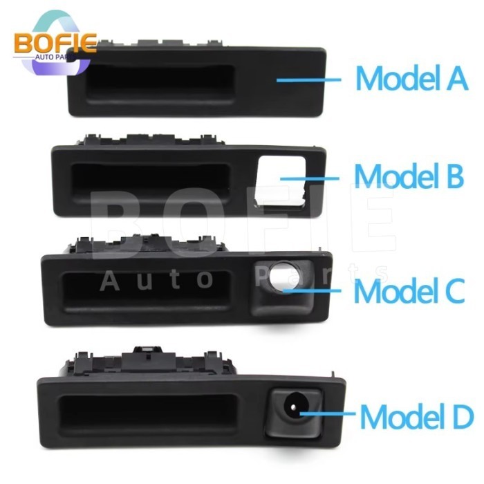 Model A/B/C/D 51247368752 Car Styling Tailgate Trunk Lid Door Switch Handle  For BMW X1 X3 X5 2 5 S