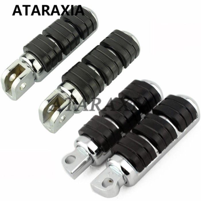 Bike Foot pegs For Honda VLX400 VLX600 Steed 400 600 VLX All Year Motorcycle Front & Rear Footrests
