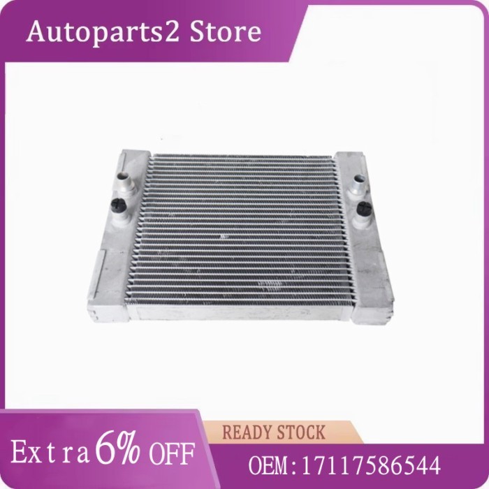 17117586544 Auxiliary radiator For BMW E70 X5M xDrive50i E71 E72 X6M xDrive35i xDrive50i 4.4T S63 N