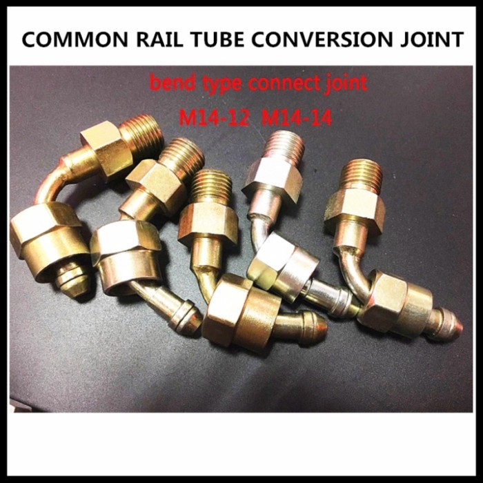 Common Rail Tube Conversion Joint M14-12 M14-14 To The Common Rail Tube, Common Rail Pump Connect J