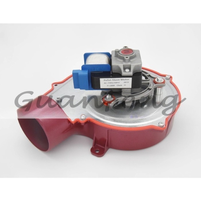 Gas Burning Wood Pellet Furnace Biomass Pellet Furnace High Temperature Resistant Smoke Exhaust Fan