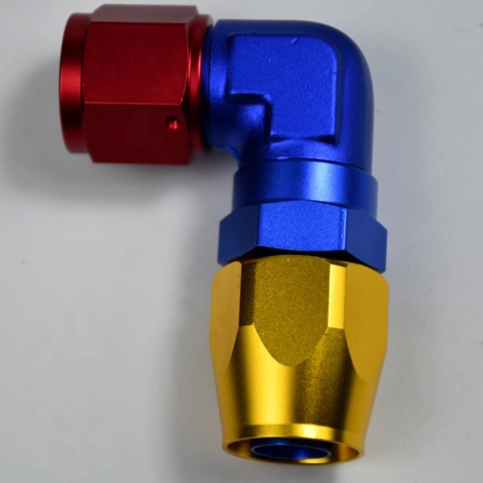 Haofa High Performance 90 Degree Forged Female Hose Ends 6AN 8AN 10AN 12AN Fittings