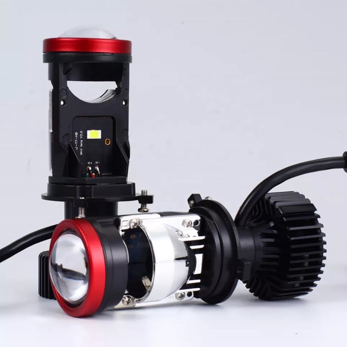 Best Quality 80W 8000LM Y9 Y7 Y6 Y8 T9 H4 Led Mini Projector Lens Bulb Motorcycle Led Headlight