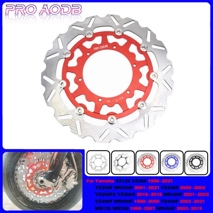 270/320mm Floating Front Brake Disc Rotor For Yamaha YZ125 YZ250 YZ250F YZ250X YZ250FX YZ400F YZ426