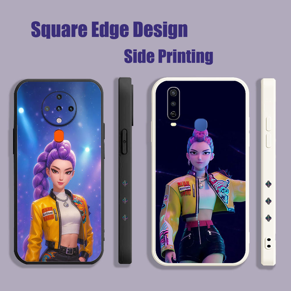 สําหรับ OPPO A35 Reno 5K A16E A16K A94 Reno7 Reno7z Reno6 A55 A74 Rumi KPop Demon Hunters Huntrix SD