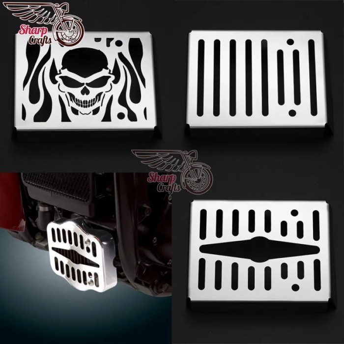 Motorcycle Stainless Steel Voltage Regulator Rectifier Cover Guard For Kawasaki Vulcan VN900 Custom