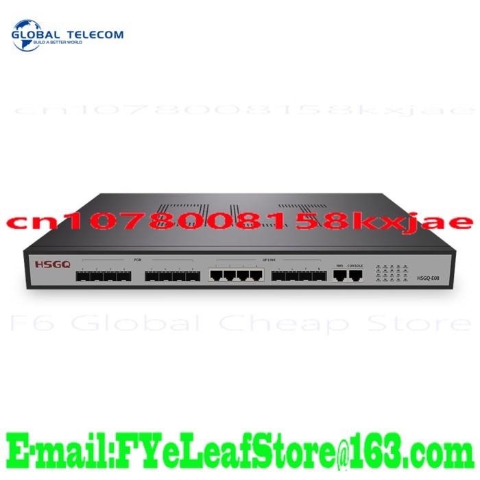 Hot sell  4 pon ports 8 port Gepon Epon Gpon Olt With 4*10G 8*10G SFP+ Uplink Port HSGQ OLT price