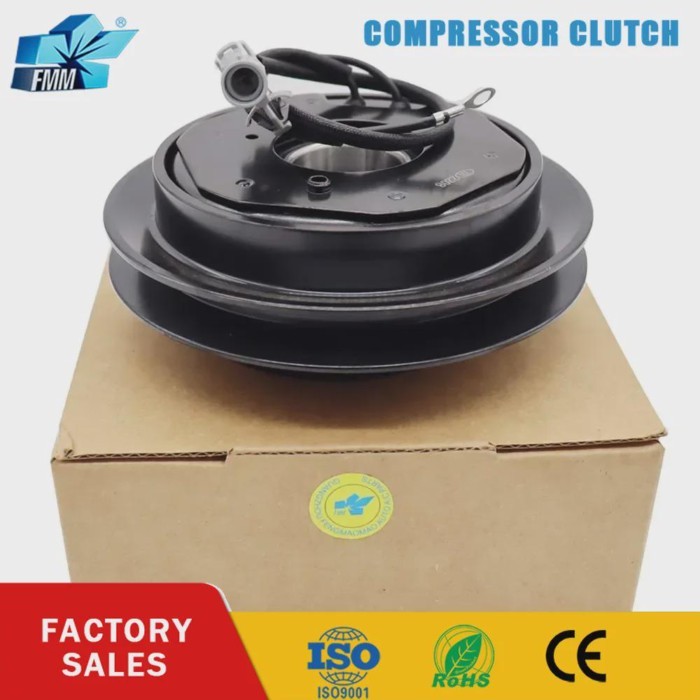 FMM 12V Air Conditioning Compressor AC Clutch for Car TOYOTA PRADO 1PK 133mm
