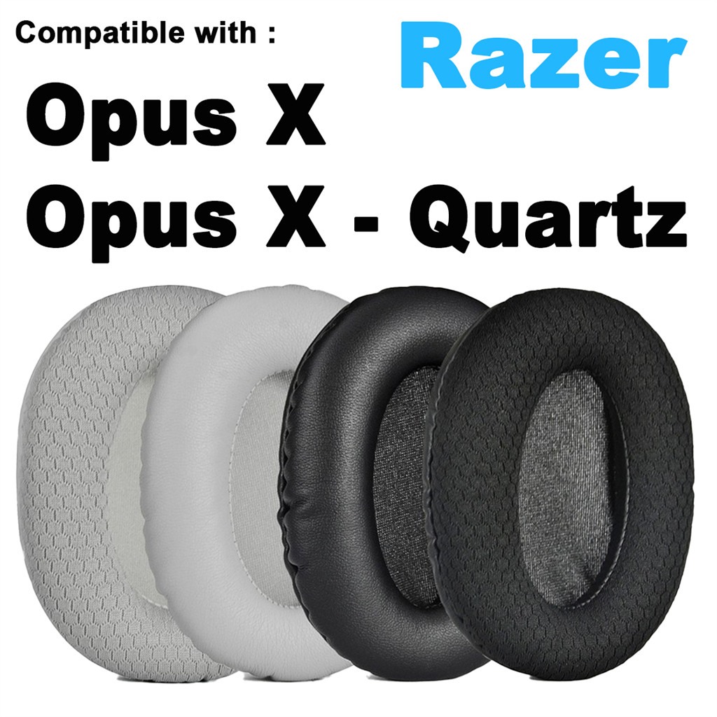 เหมาะสําหรับ Razer Opus X / Opus X-Quartz เปลี่ยนหูฟังฟองน้ําแผ่นรองหูฟัง